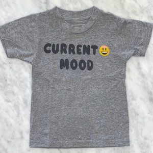 Little Dilascia Current Mood Emoji T-Shirt